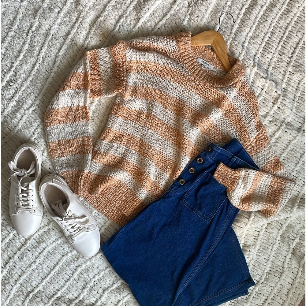 Madewell Baez Pullover Sweater - Lightweight Knit Sweater